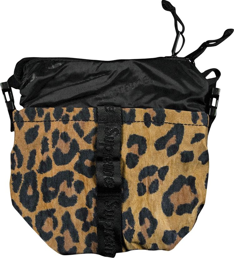 純正特注品 supreme neck pouch 20aw leopard - バッグ