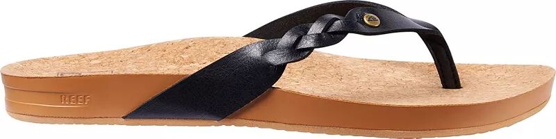 цена Женские сандалии Reef с подушкой Court Twist, черный