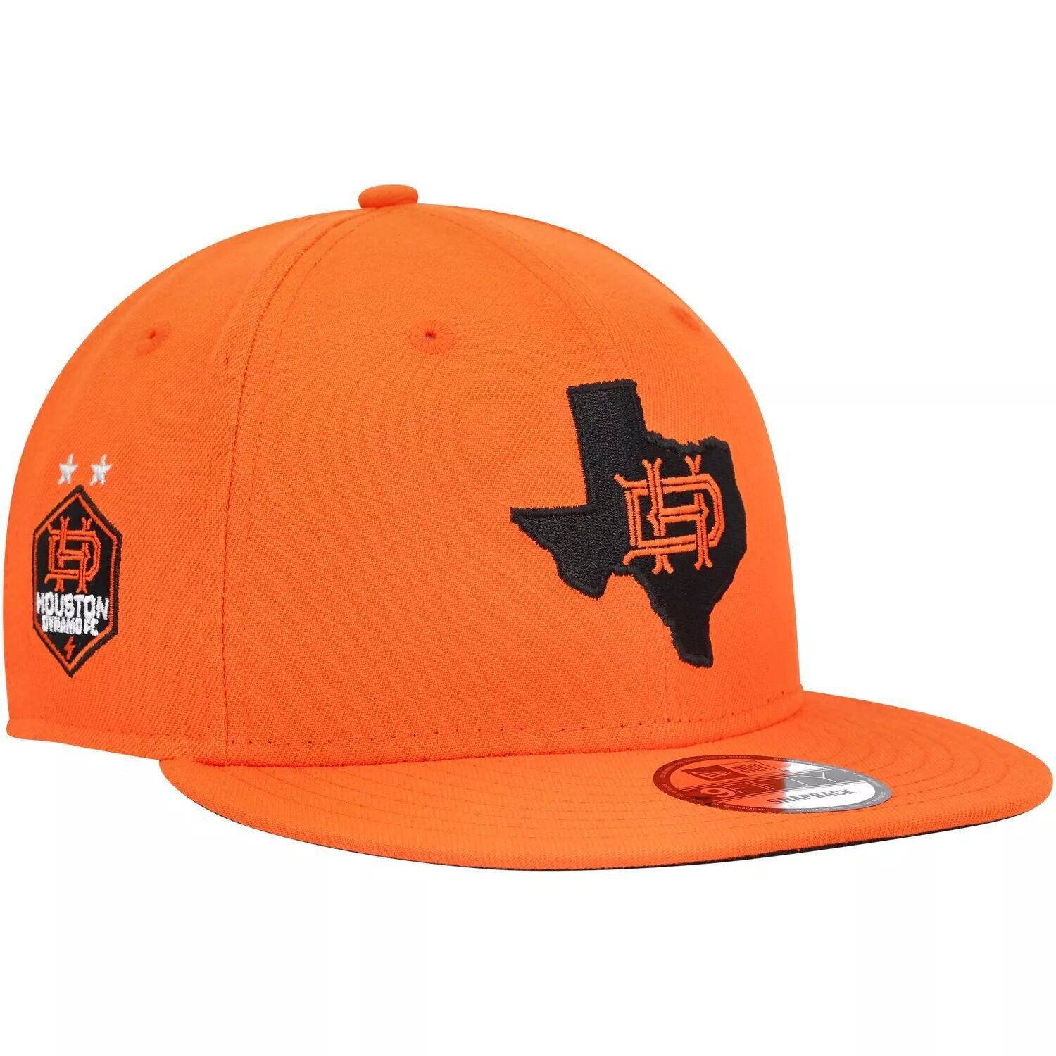 

Мужская кепка Snapback New Era Orange Houston Dynamo FC с крючком 9FIFTY