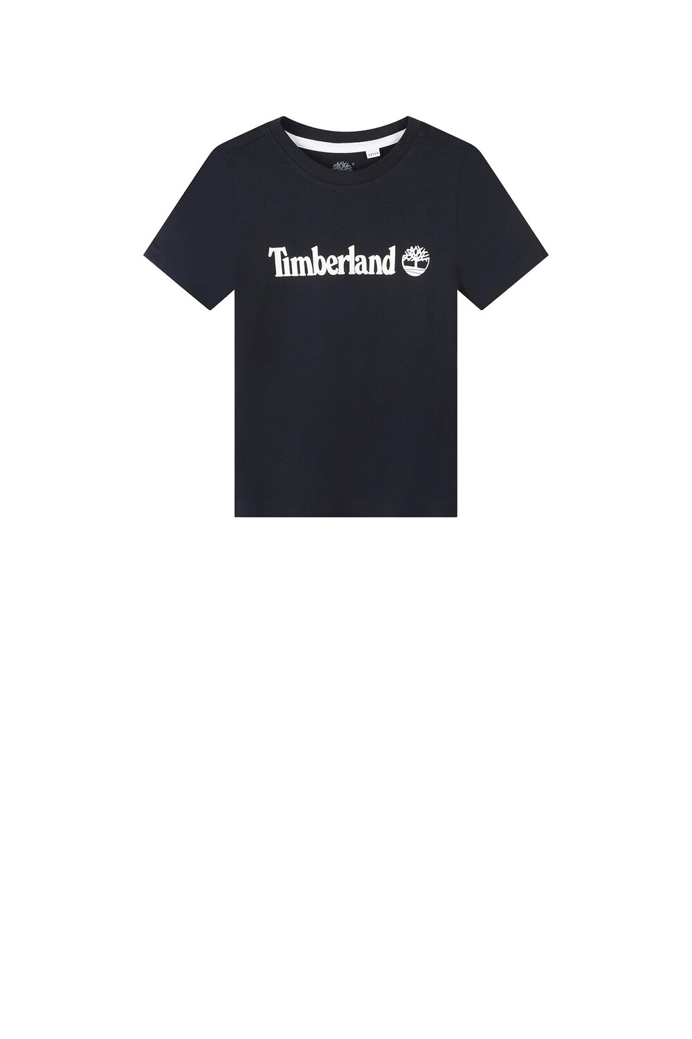 

Темно-синяя футболка с логотипом child front Timberland