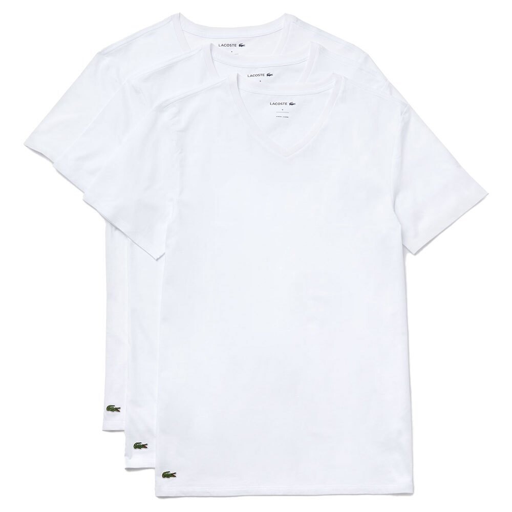 

Футболка с коротким рукавом Lacoste Pack TH3374-00 Pyjama 3 Units, белый