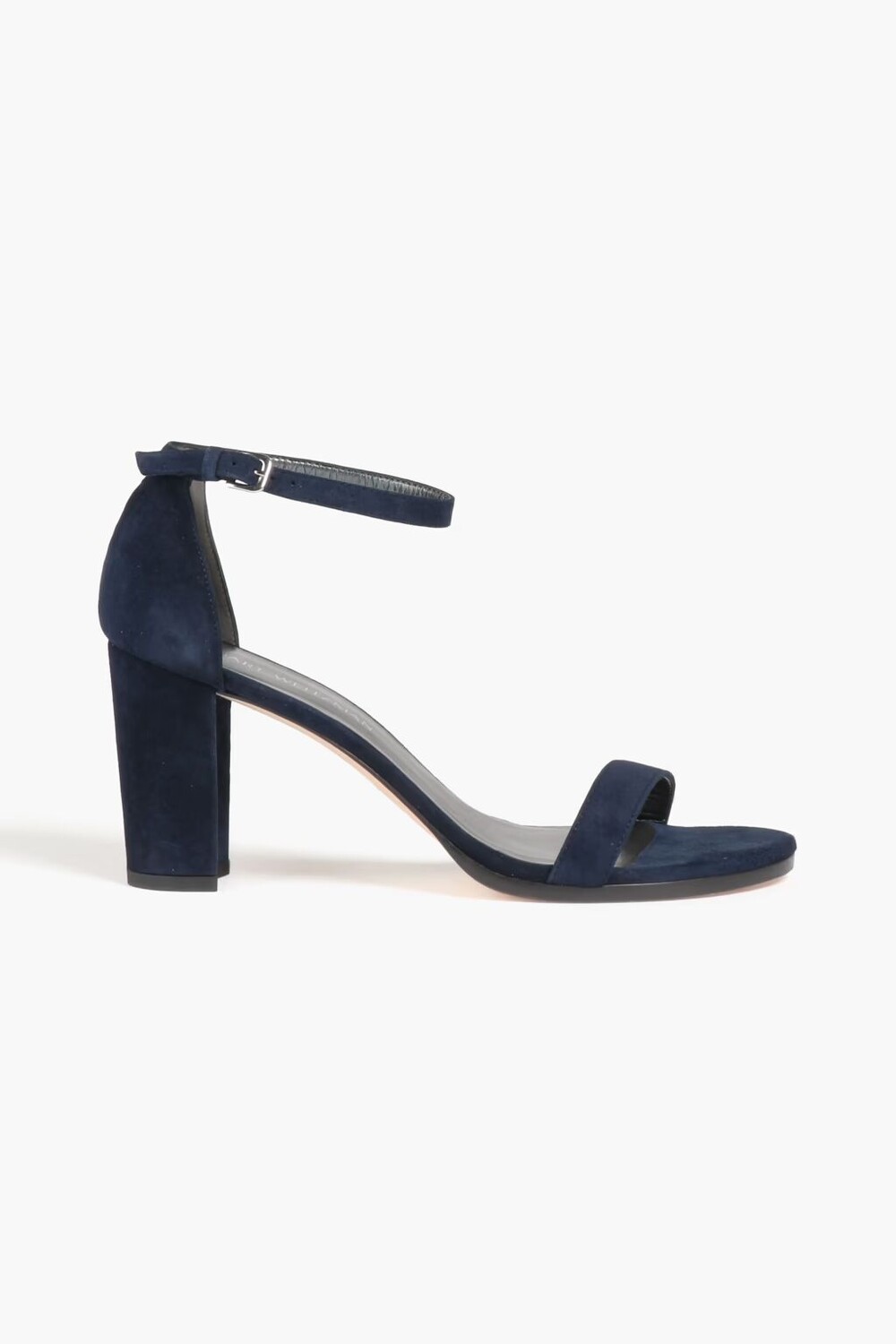 

Замшевые босоножки Stuart Weitzman, темно-синий