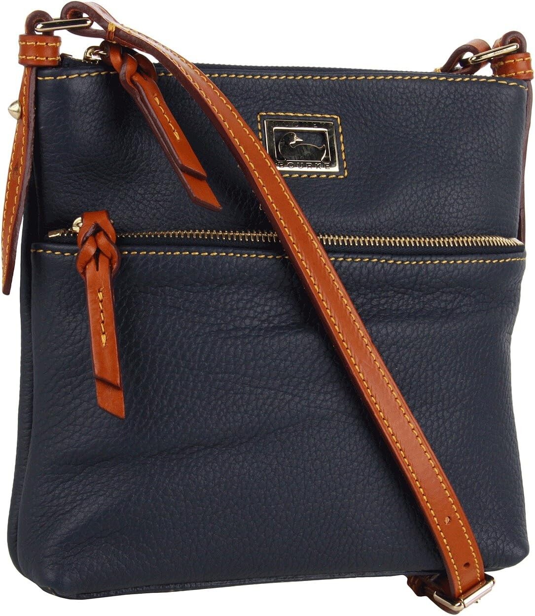 

Сумка Dooney & Bourke Dillen 2 Letter Carrier, цвет Navy2