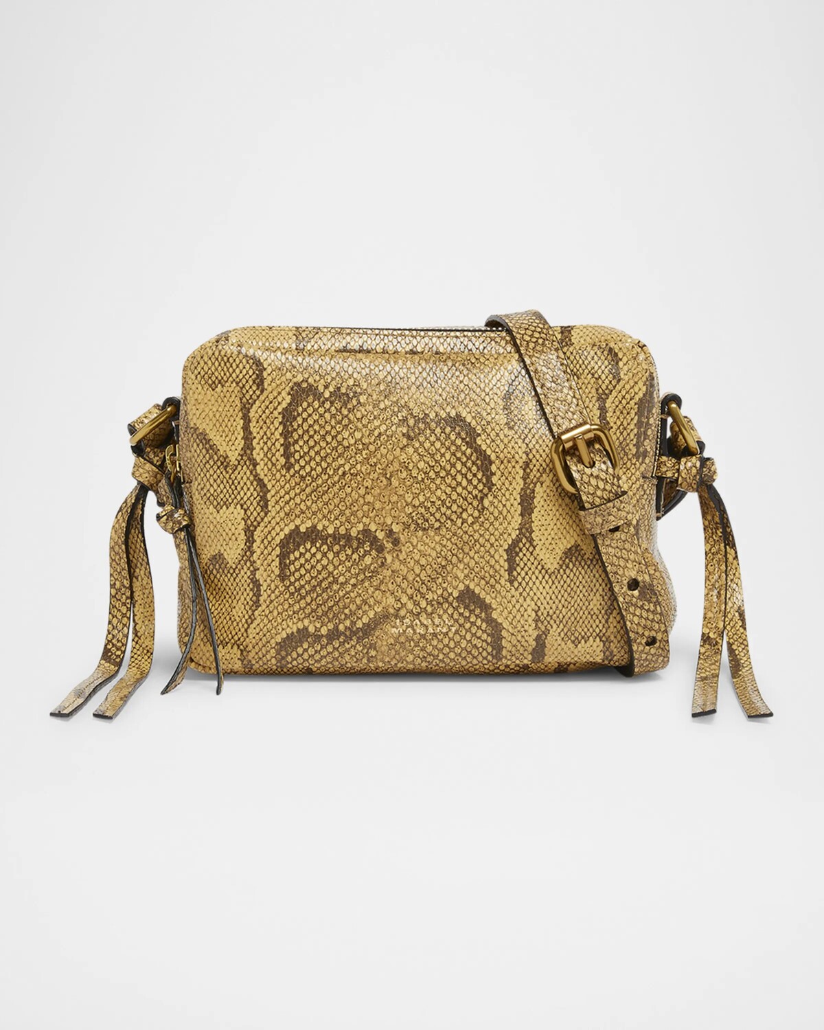 

Сумка через плечо Wardy Python с принтом камеры Isabel Marant, цвет Sand