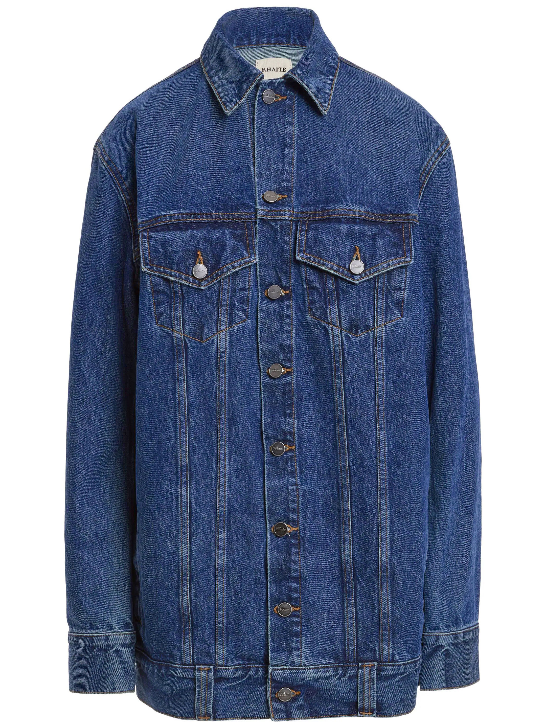 Куртка Khaite Ross, синий цена и фото