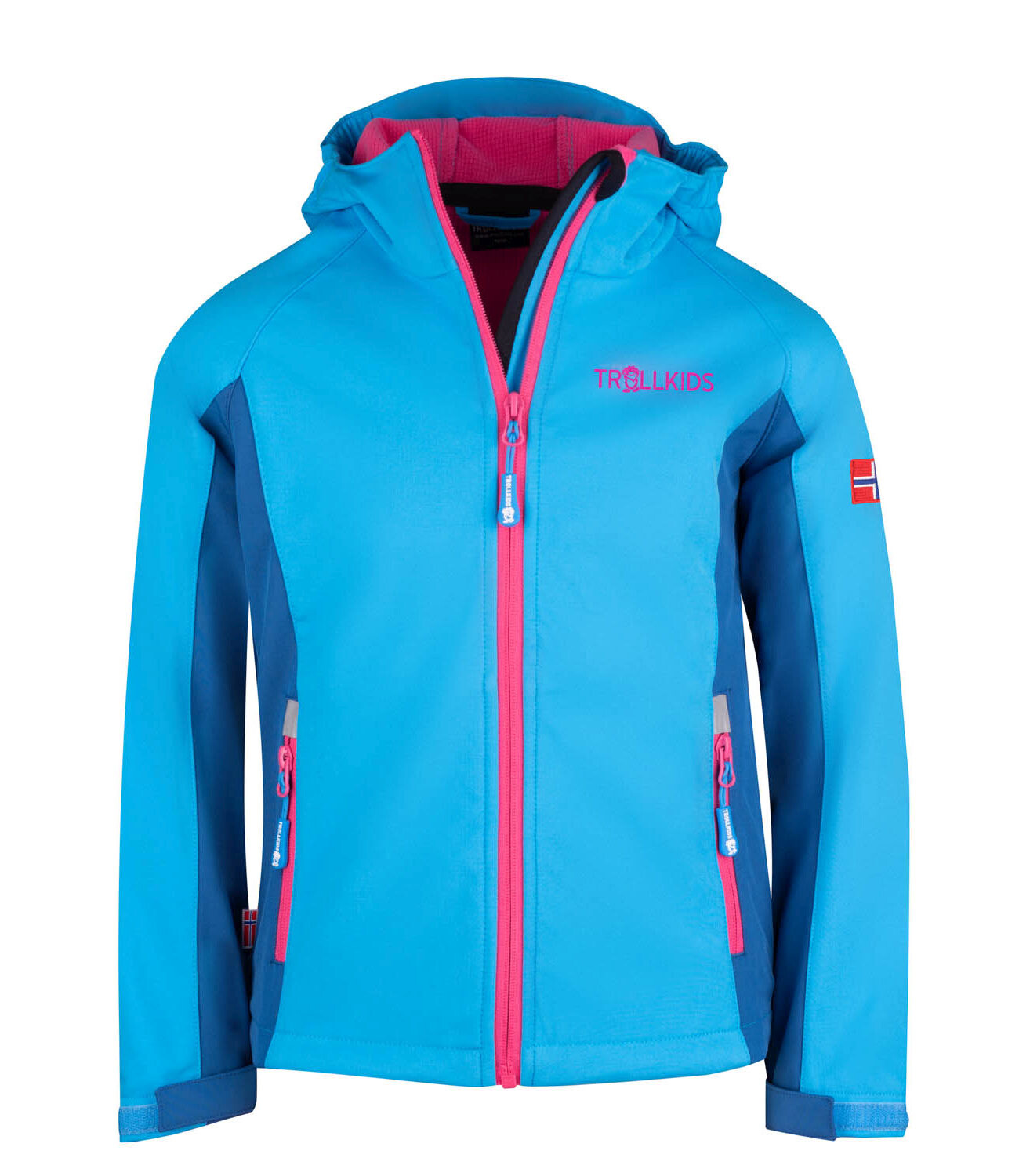 

Куртка софтшелл Trollkids Softshell Jacke Kristiansand, цвет Mitternachtsblau