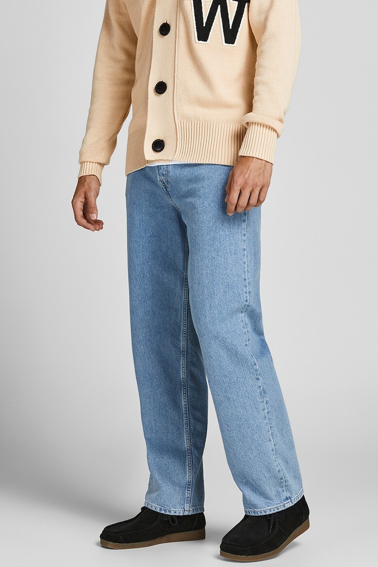 

Прямые джинсы с пуговицами Jack & Jones, синий