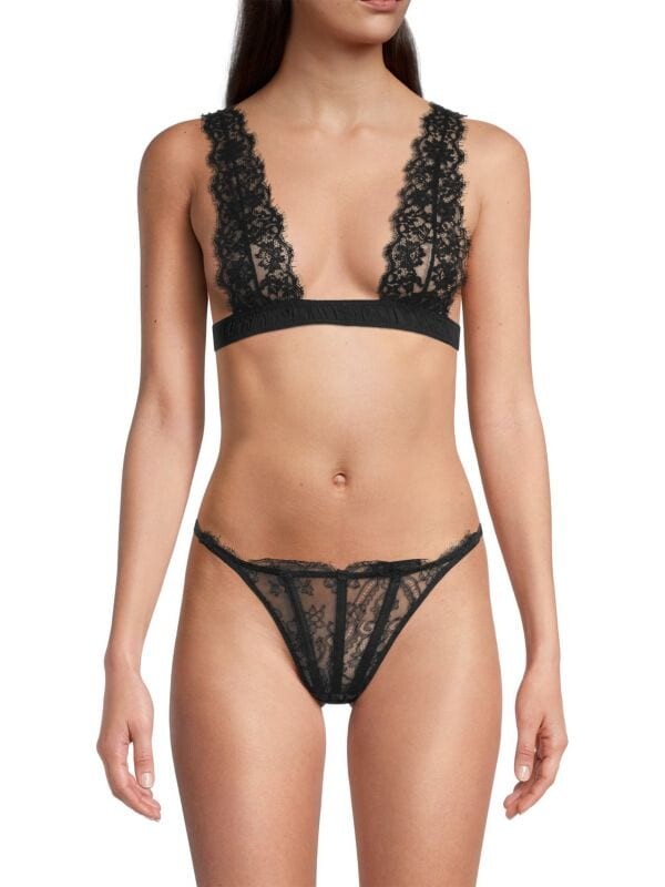 

Мягкий бюстгальтер tetine Kiki de Montparnasse Black