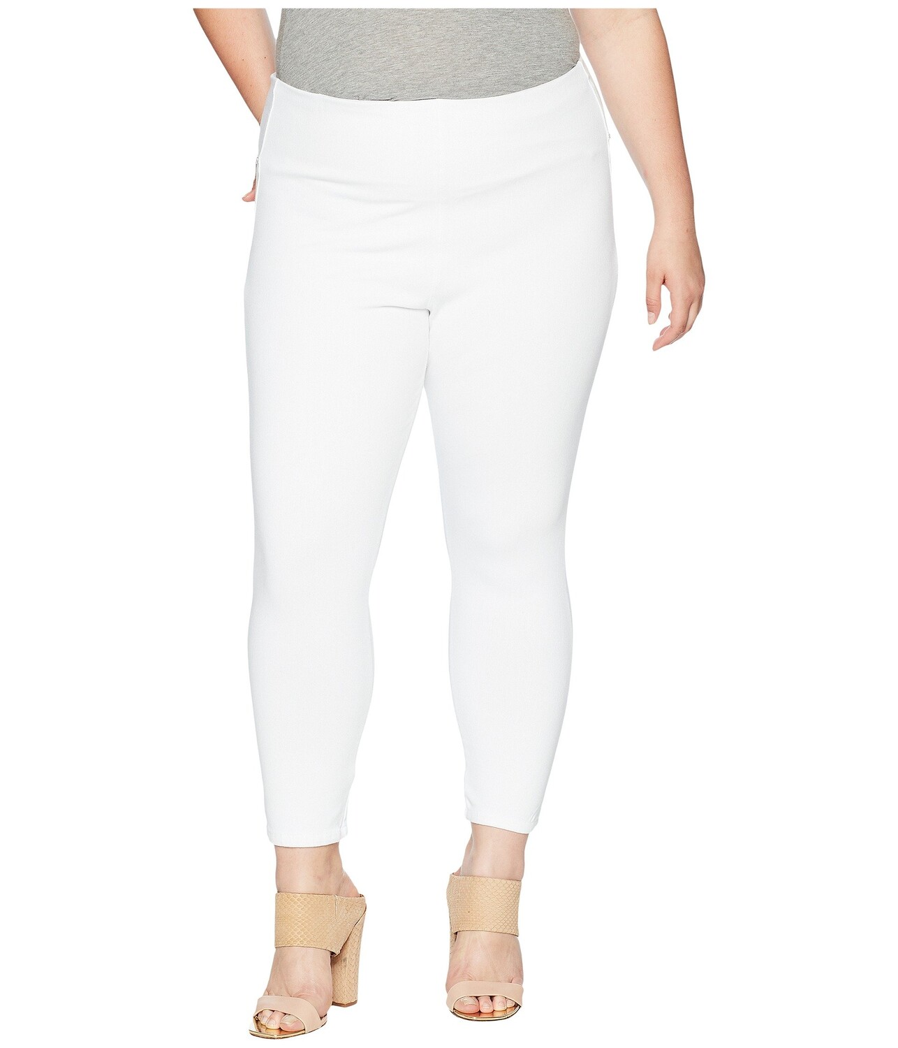 

Брюки Lysse, Plus Size Toothpick Crop, Белый