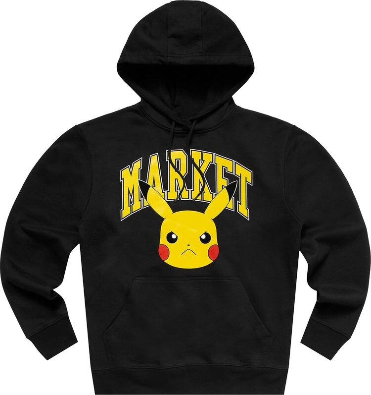 

Худи Market x Pokémon Pikachu Arc Hoodie 'Black', черный