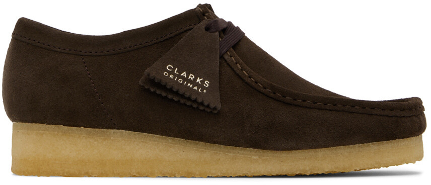 

Коричневые дерби Wallabee Clarks Originals