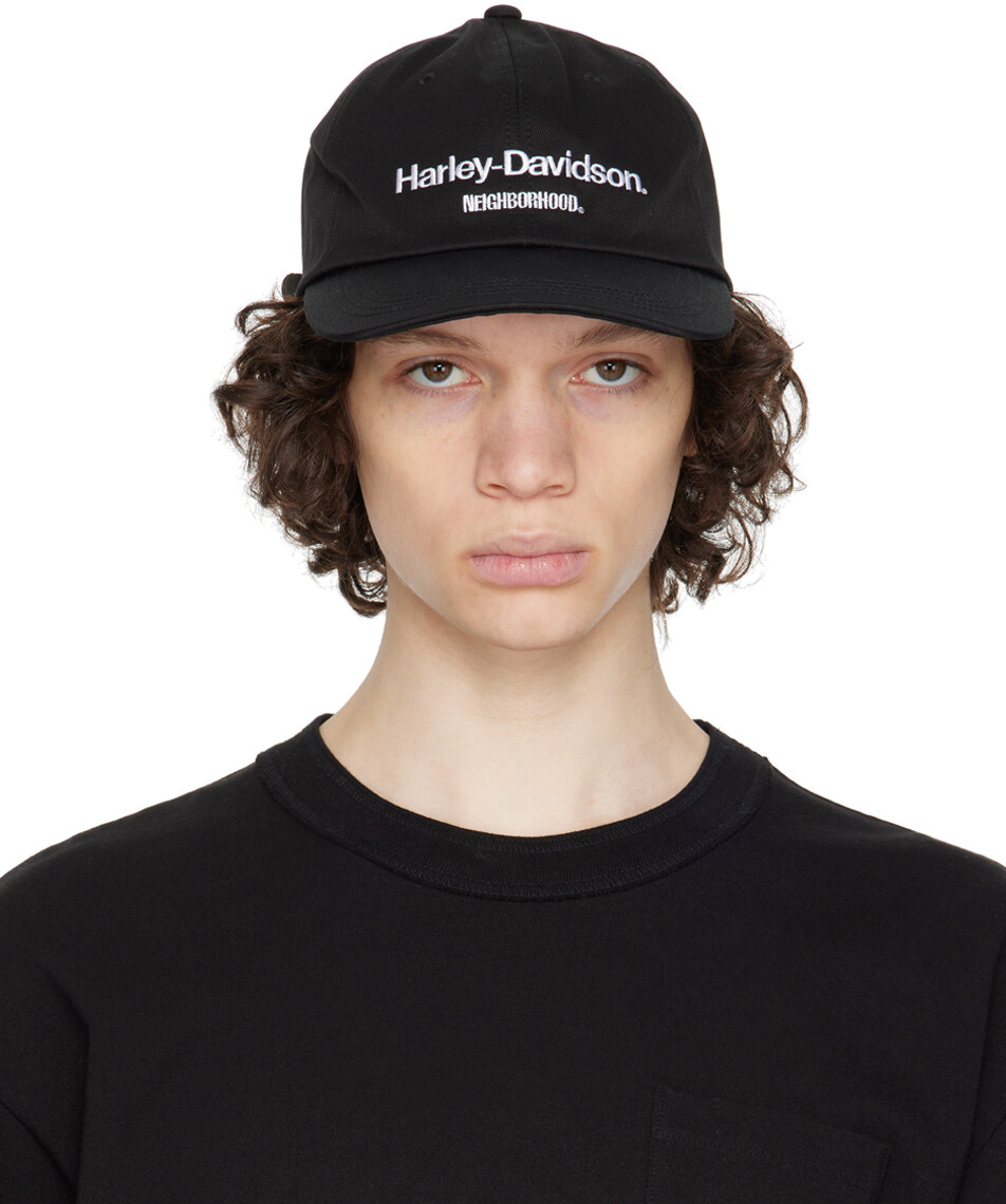 

Черная кепка Harley Davidson Edition Dad Cap Neighborhood