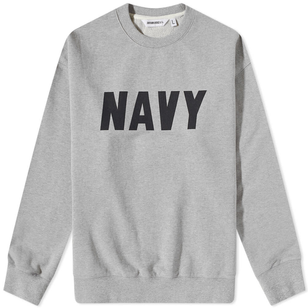 

Толстовка Uniform Bridge Navy Crew Sweat, Серый