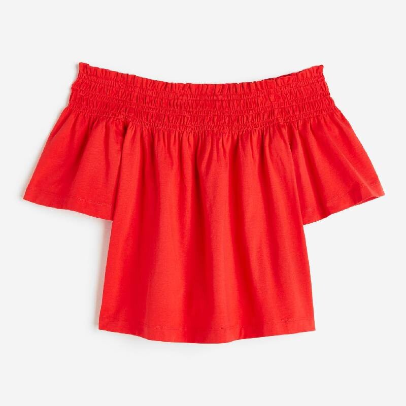 Топ трикотажный H&M, красный