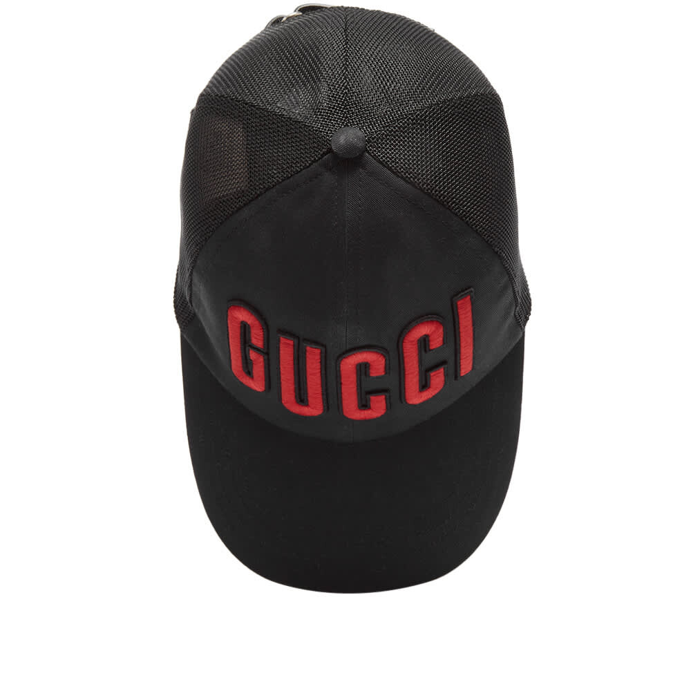

Сетчатая задняя крышка с логотипом Gucci