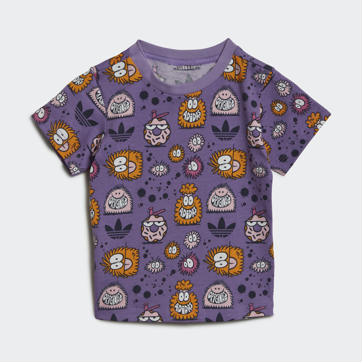 

Футболка Adidas Kevin Lyons Short Sleeve, фиолетовый/мультиколор