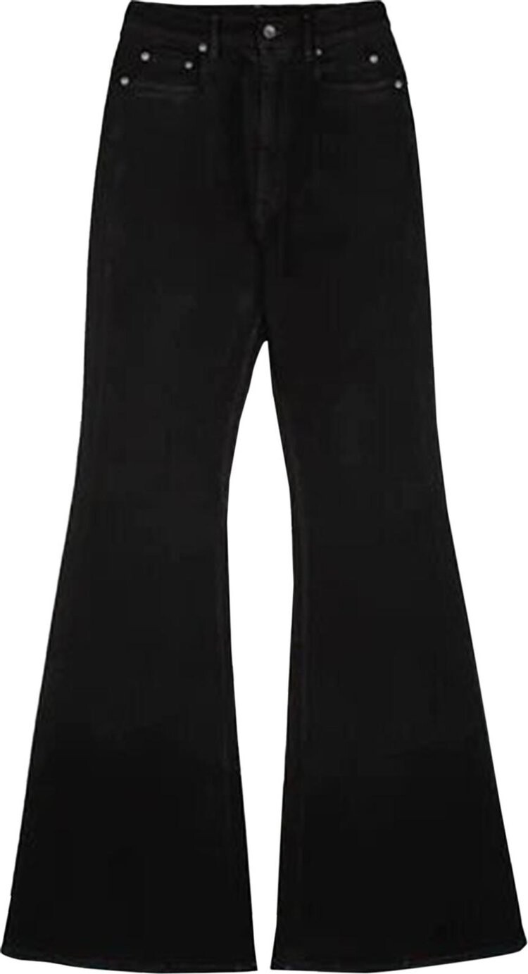 

Брюки Rick Owens DRKSHDW Bolan Bootcut Pants 'Black', черный