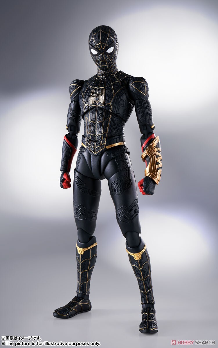 

Фигурка Bandai S.H.Figuarts Spider-Man (Black & Gold Suit, Spider-Man: No Way Home), 15 см