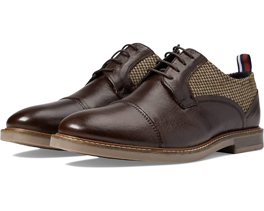 

Оксфорды Birk Cap Toe Ben Sherman, коричневый