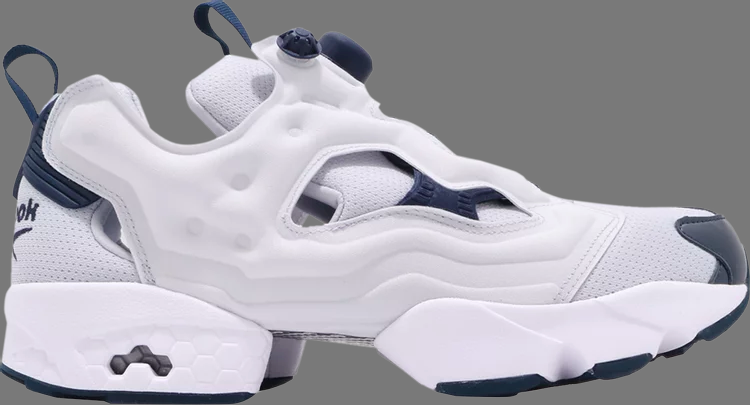 

Кроссовки instapump fury og mu 'white navy' Reebok, белый