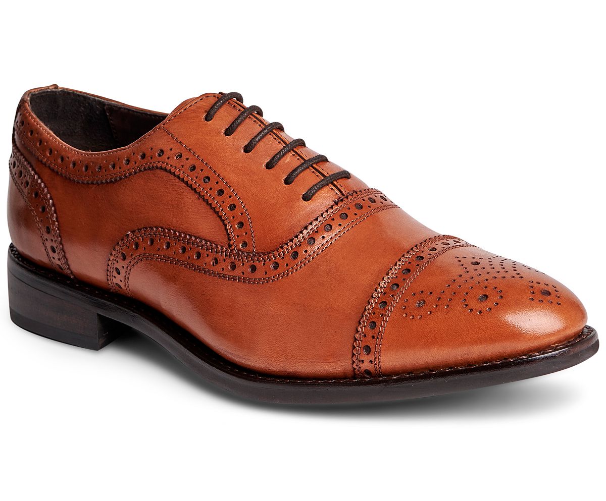 Мужские модельные туфли ford quarter brogue oxford на шнуровке Anthony Veer, мульти - фото