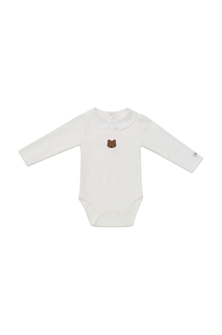 

Donsje детское хлопковое боди Davo Bodysuit Bear, белый