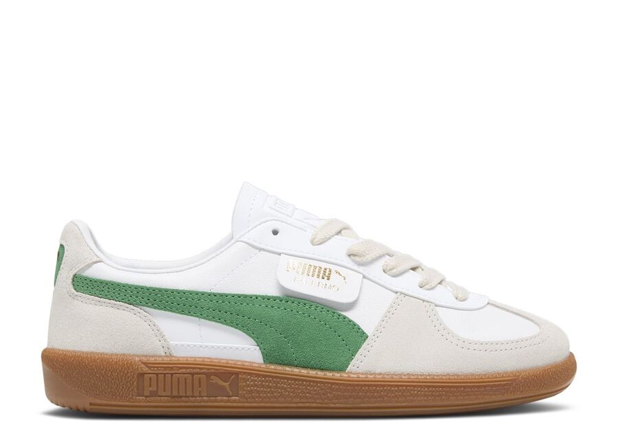 

Кроссовки Puma Wmns Palermo 'White Archive Green Gum', белый