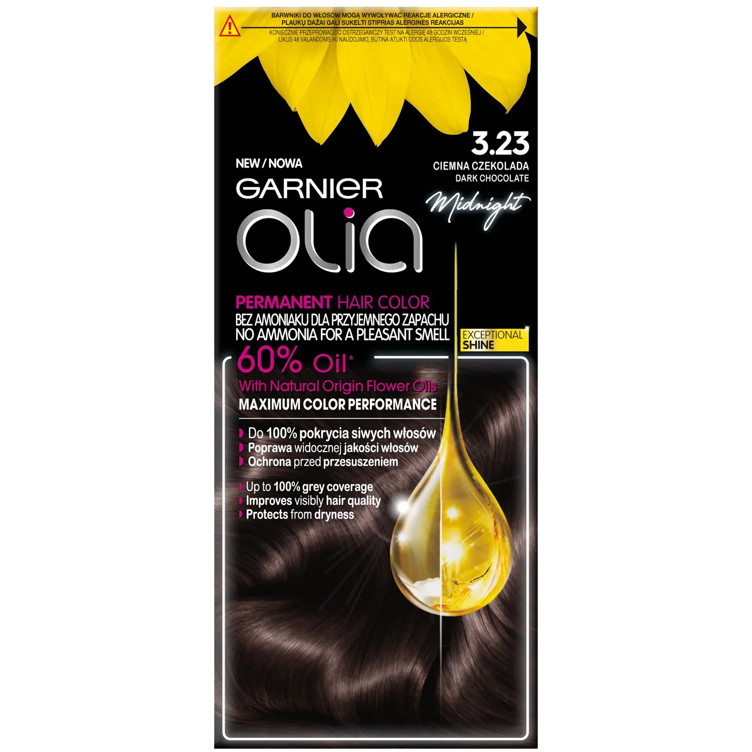 

Garnier Olia краска для волос 3.23 темный шоколад, 1 упаковка