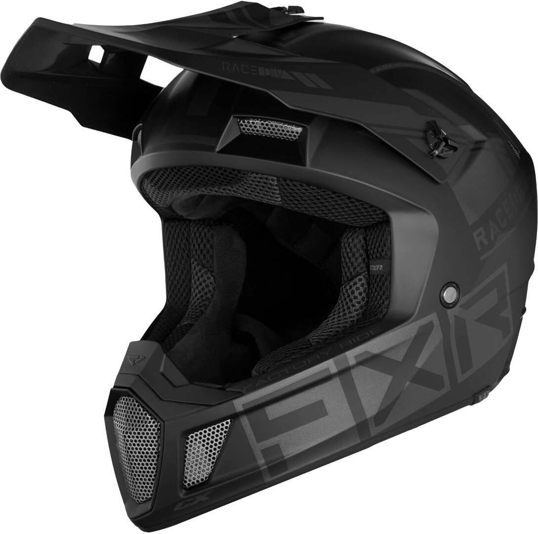 Шлем FXR Clutch CX Pro MIPS для мотокросса, черный шлем fxr clutch cx pro mips для мотокросса черный
