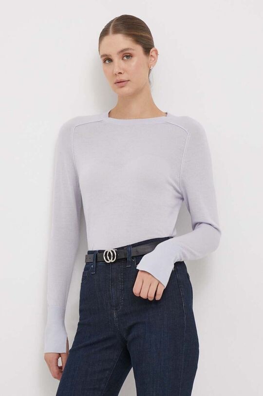 

Шерстяной свитер Calvin Klein, синий