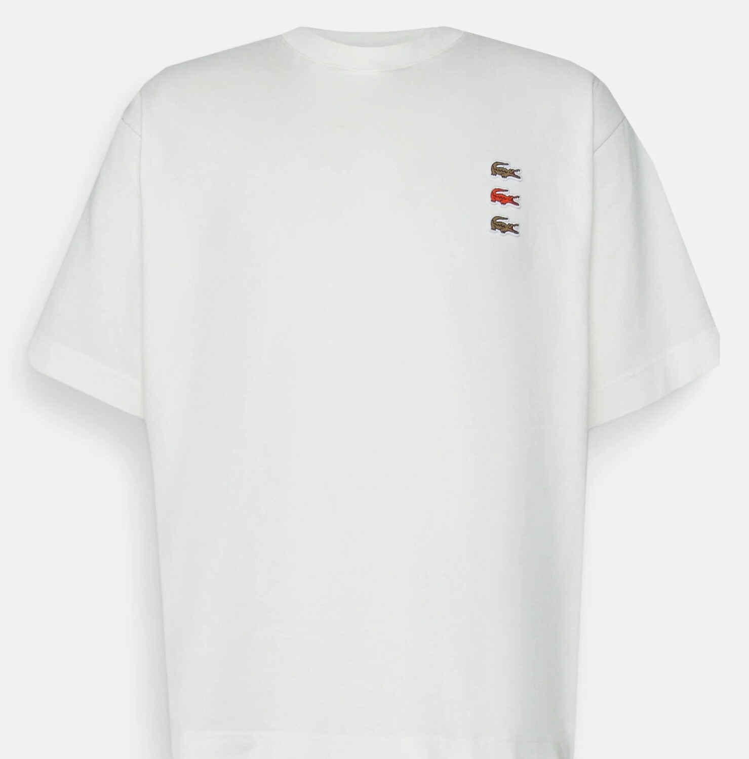

Футболка Lacoste Unisex Basic, белый