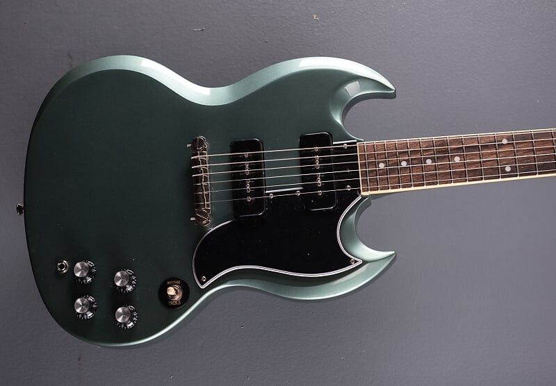 

SG Special P-90 — выцветший пелхэмский синий Epiphone SG Special P-90 -
