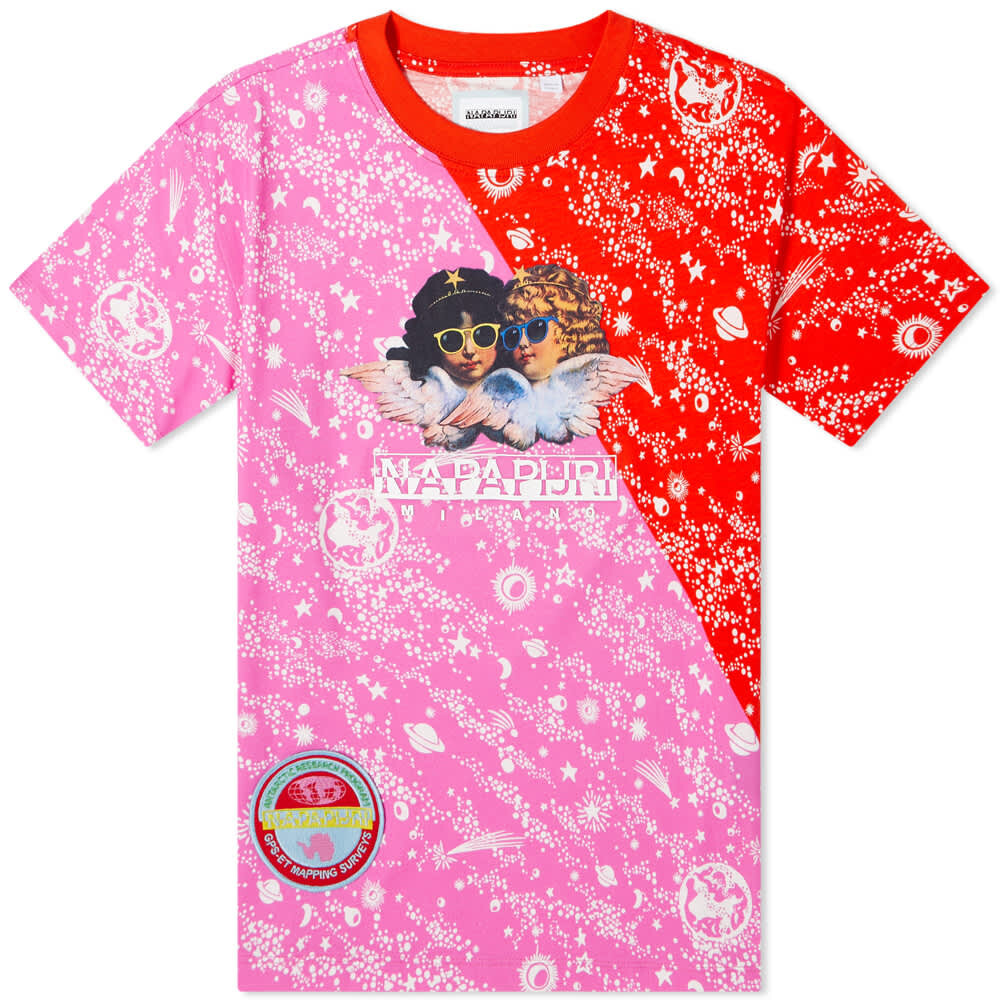 

Футболка Napapijri x Fiorucci Multi Logo Tee