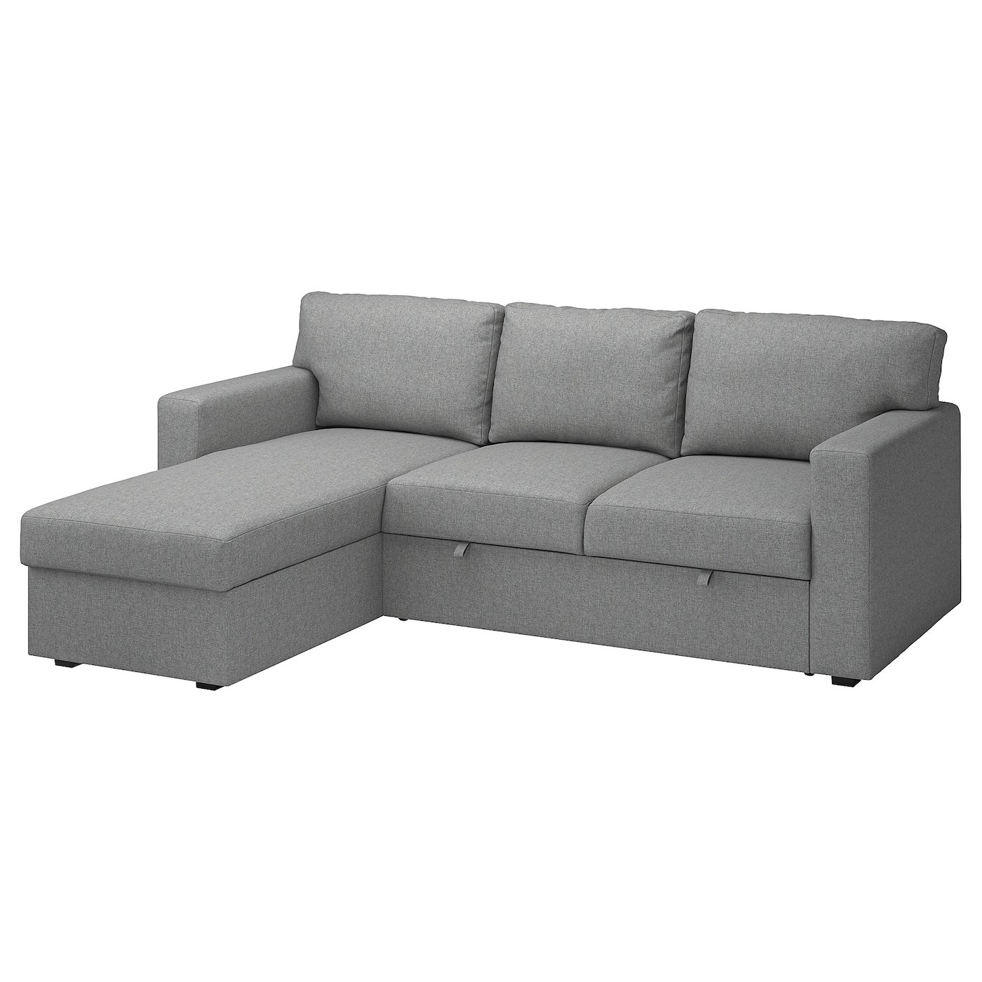 диван кровать портленд бежевый микровельвет БОРСЛОВ 3-местный диван-кровать + диван, Тибблби бежевый/серый BÅRSLÖV IKEA