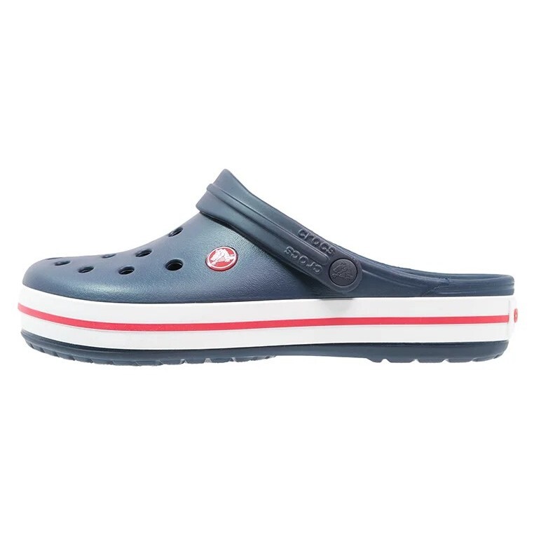 

Сабо Crocs Crocband, темно-синий/белый/красный (Размер 40-41 RU)