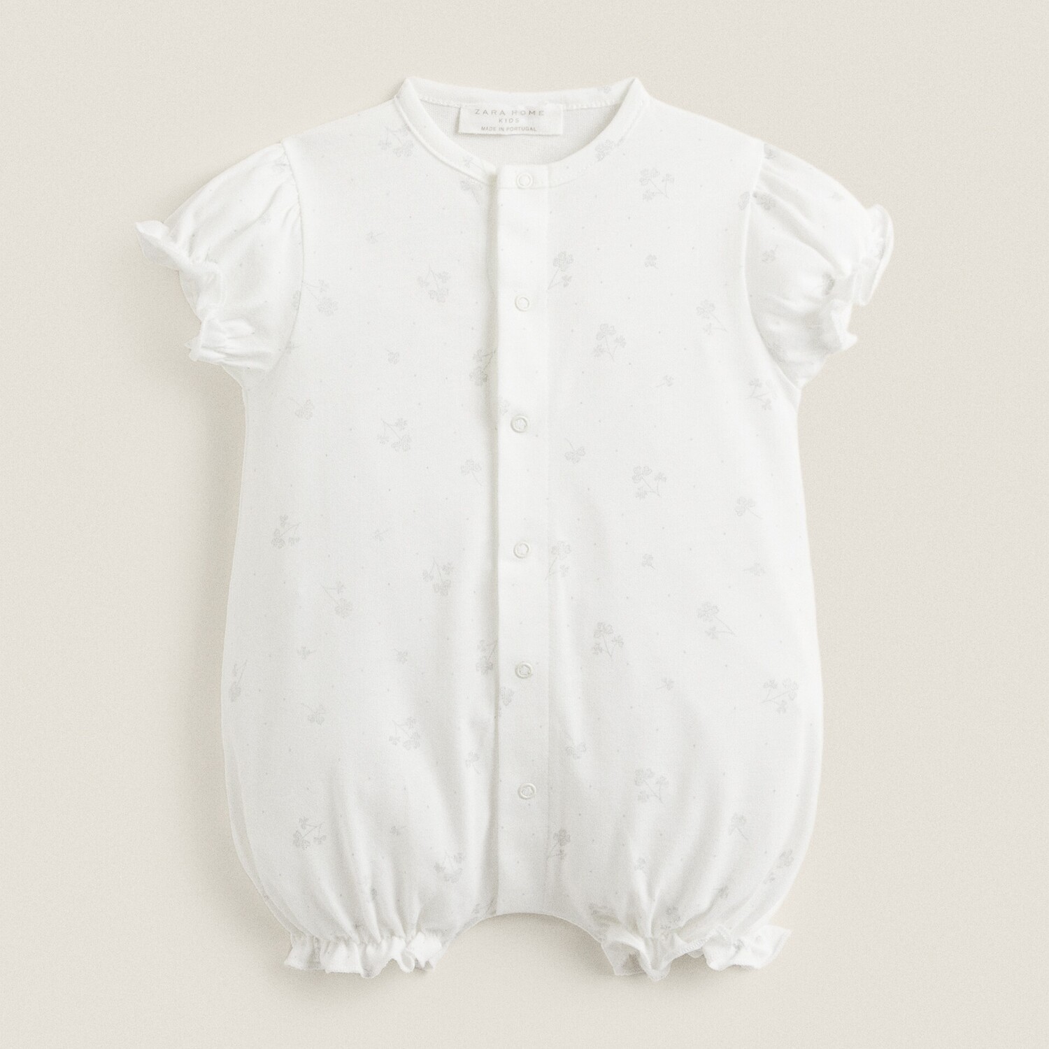 

Полукомбинезон Zara Home Cotton Jersey, белый