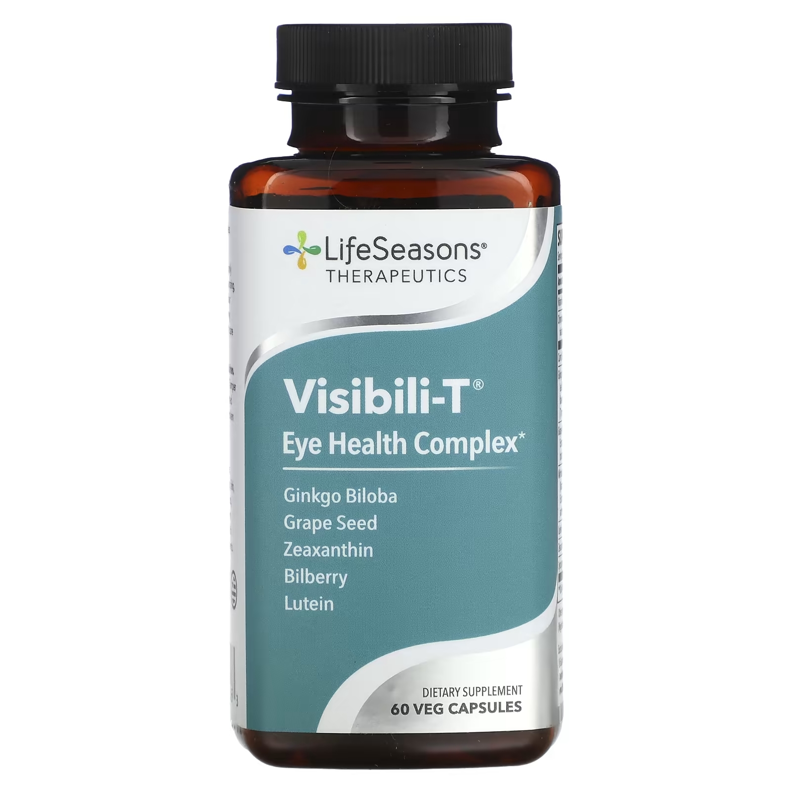 Комплекс для Здоровья Глаз LifeSeasons Visibili-T, 60 вегетарианских капсул формула для здоровья глаз naturelo areds 2 60 вегетарианских капсул