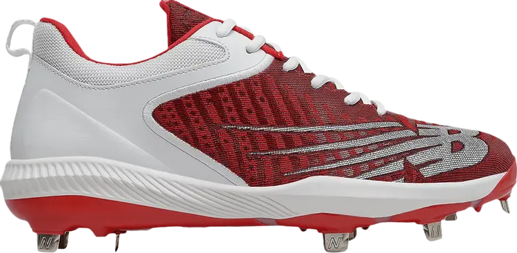 

Бутсы New Balance Fuel Cell 4040 v6 2E Wide 'Metal Camo - Team Red White', красный