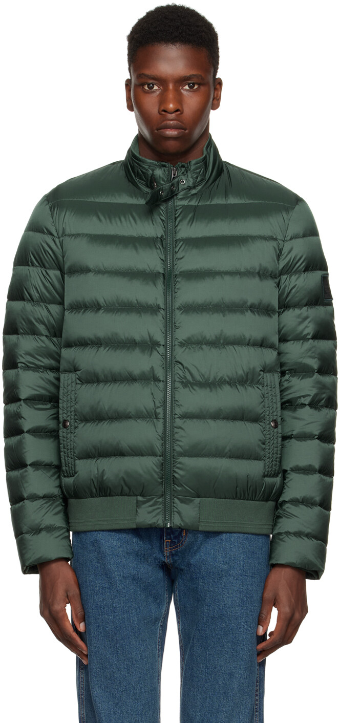 

Зеленая пуховая куртка Circuit Belstaff, Зеленый