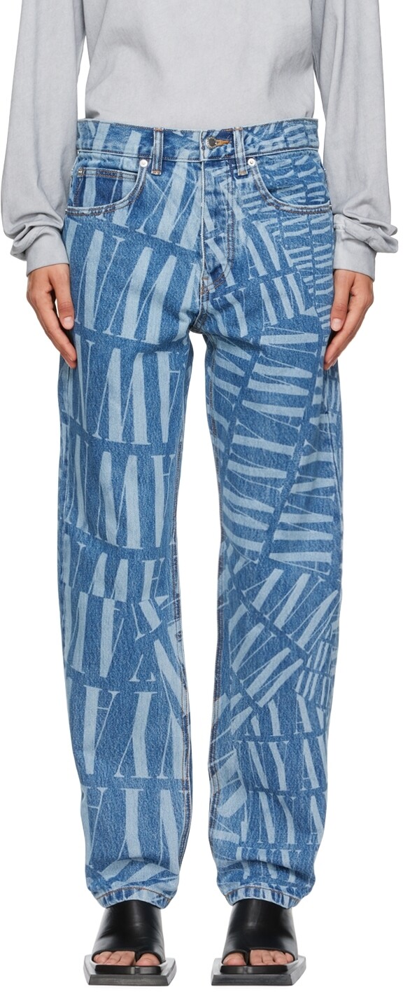 

Синие джинсы AWNY Alexander Wang