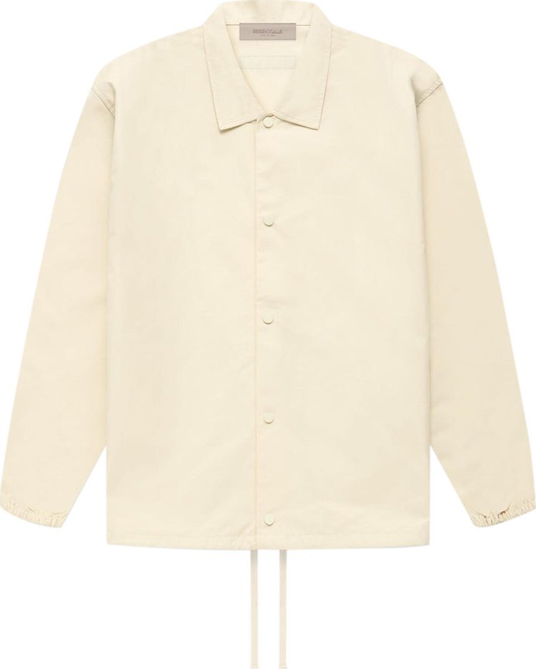 Куртка Fear of God Essentials Coaches Jacket 'Egg Shell', кремовый - фото