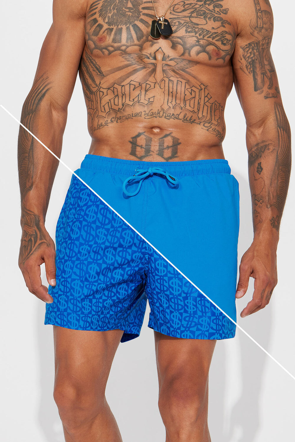 

Плавки Fashion Nova ZDF01W310032, синий