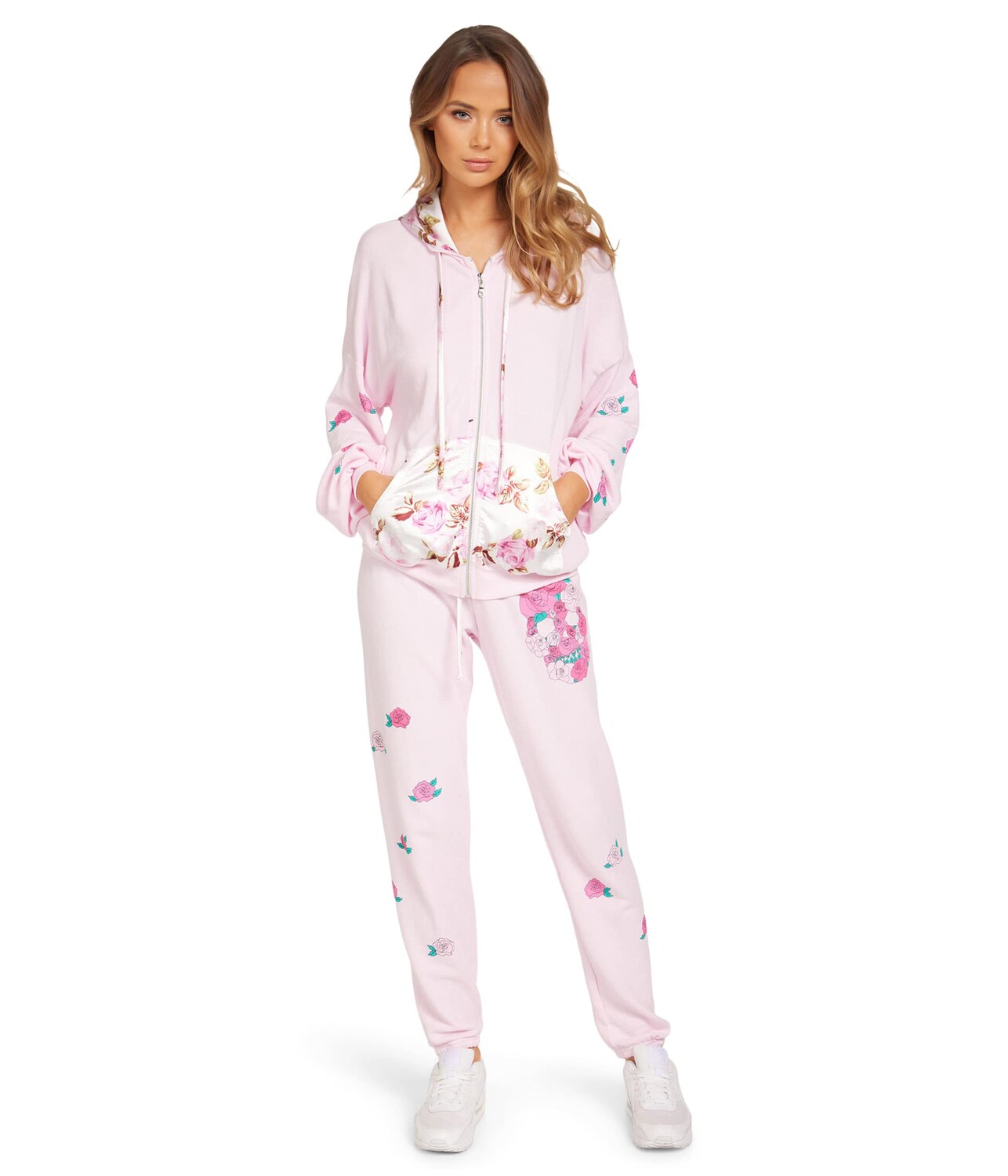 

Худи Lauren Moshi, Roma Billow Sleeve Hoodie with Contrast
