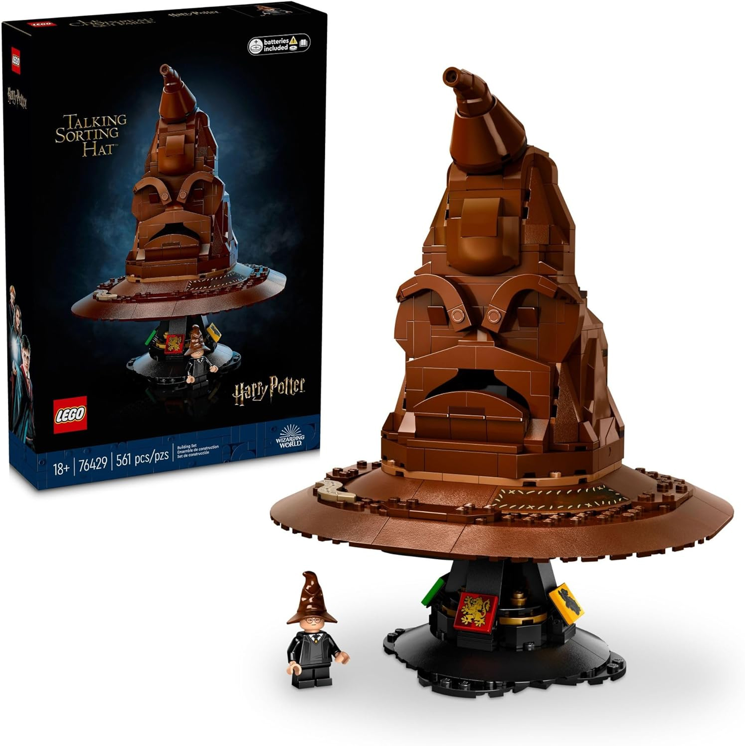 Конструктор Lego Harry Potter Talking Sorting Hat 76429, 561 деталь –  купить по выгодным ценам с доставкой из-за рубежа через сервис  «CDEK.Shopping»