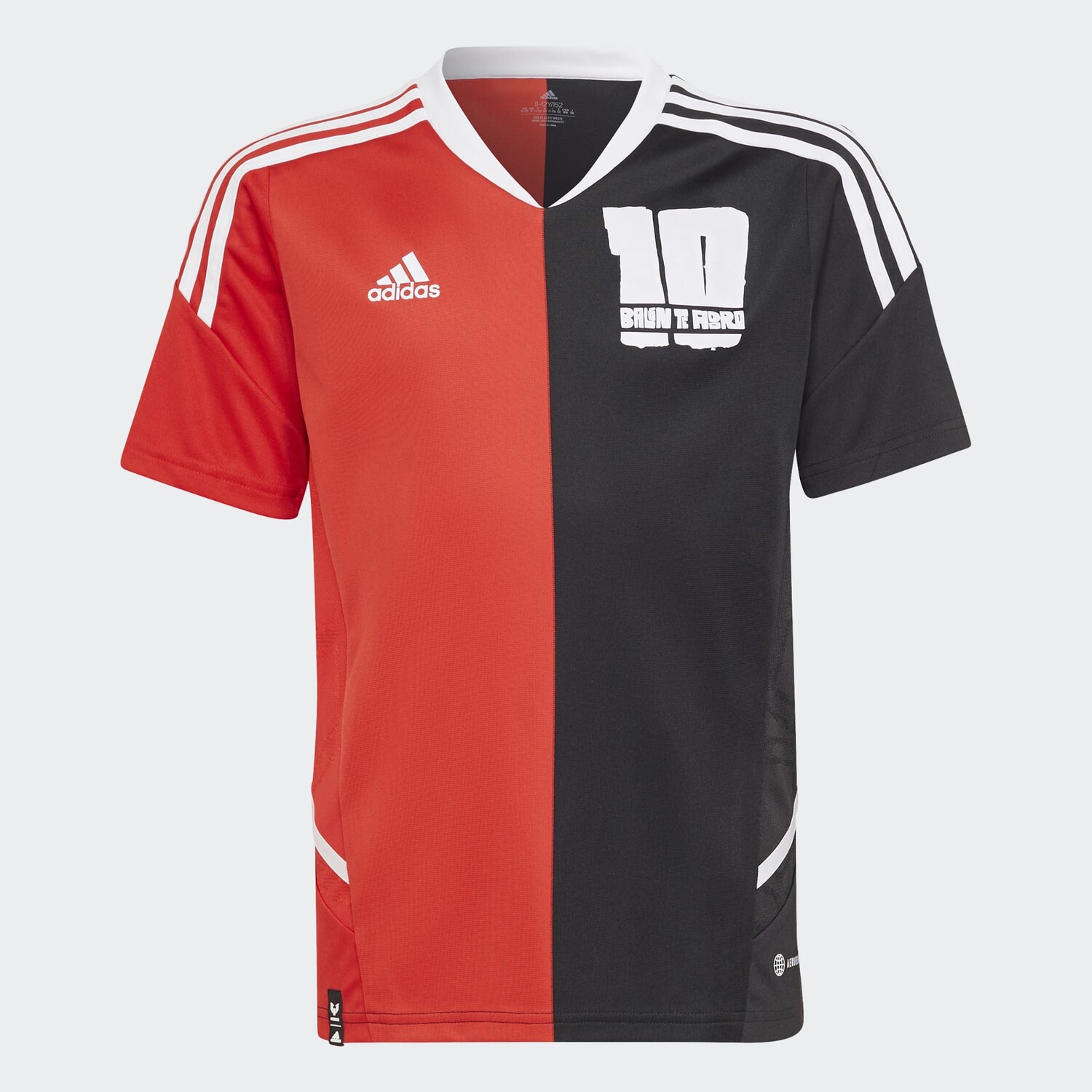 

Футболка Adidas Kids Clothing Messi Jersey, красный/белый/черный