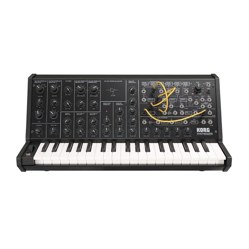 Аналоговый монофонический синтезатор Korg Korg MS-20 Mini Semi-modular Analog Synthesizer korg ms 20 mini синтезатор 37 клавиш
