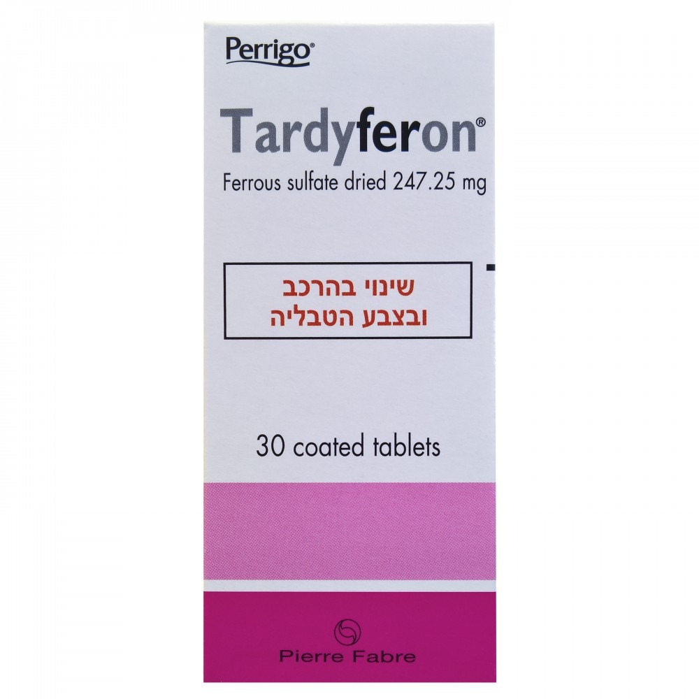 Тардиферон Perrigo, 30 таблеток