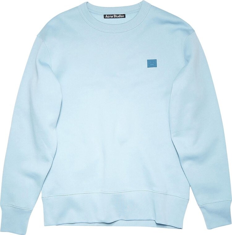 

Толстовка Acne Studios Crew Neck Sweatshirt 'Powder Blue', синий