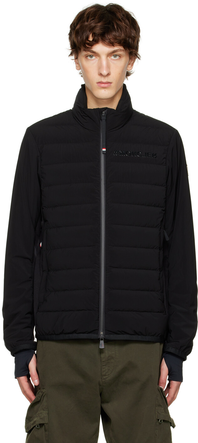 

Черная куртка из креполя Moncler Grenoble, Черный