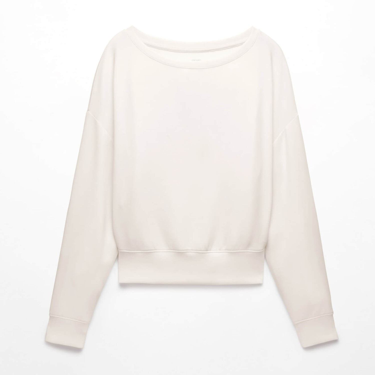 

Толстовка Oysho Off-shoulder With Modal, молочный